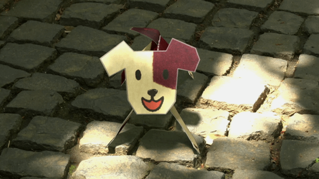 ペーパーわんこ