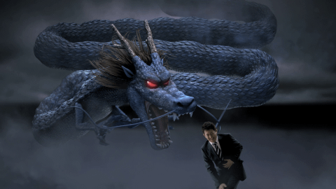 下り龍