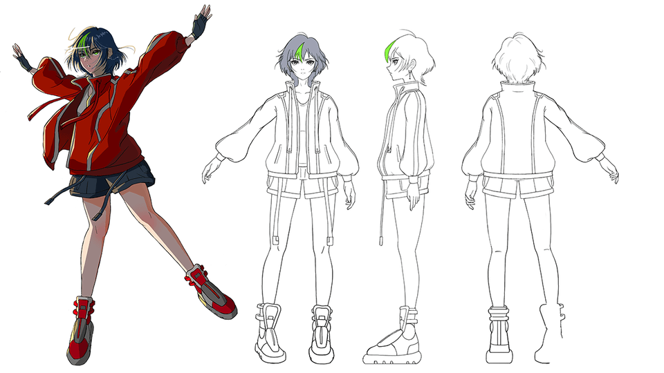 決定したキャラクター設定